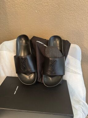 Saint Laurent Ladies Slide